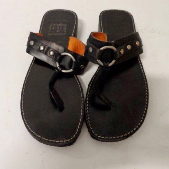 Frye Women’s Black Sandals - Picture 6 of 8